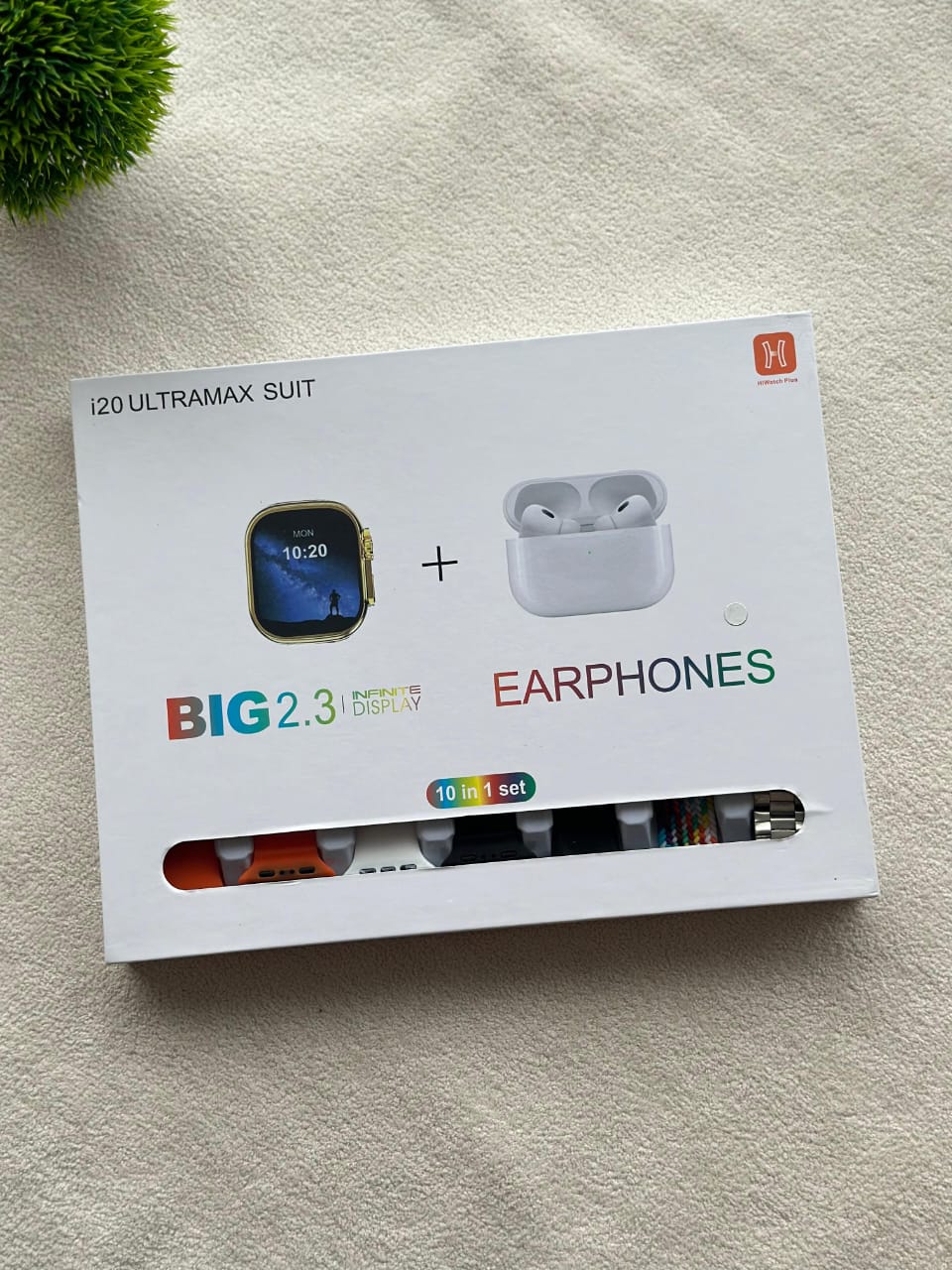 SMART WATCH I-20 ULTRA + AIRPODS