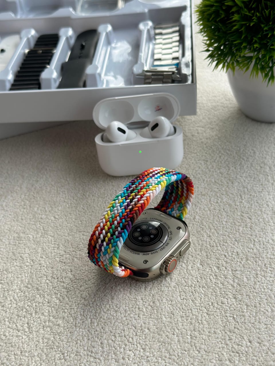 SMART WATCH I-20 ULTRA + AIRPODS