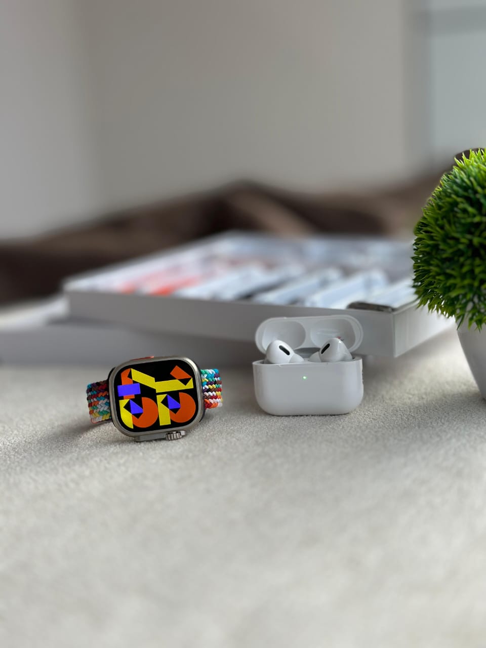 SMART WATCH I-20 ULTRA + AIRPODS