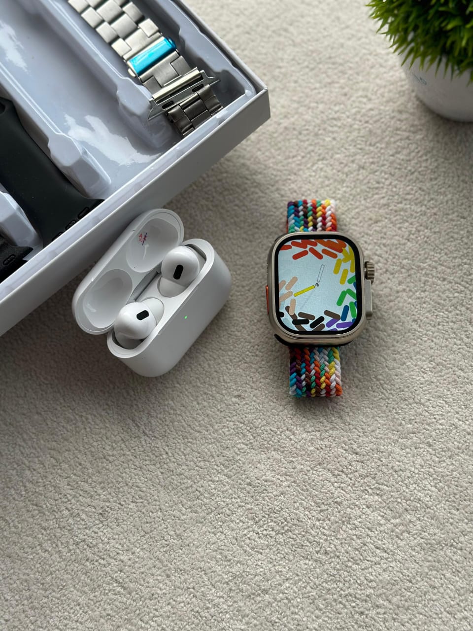 SMART WATCH I-20 ULTRA + AIRPODS