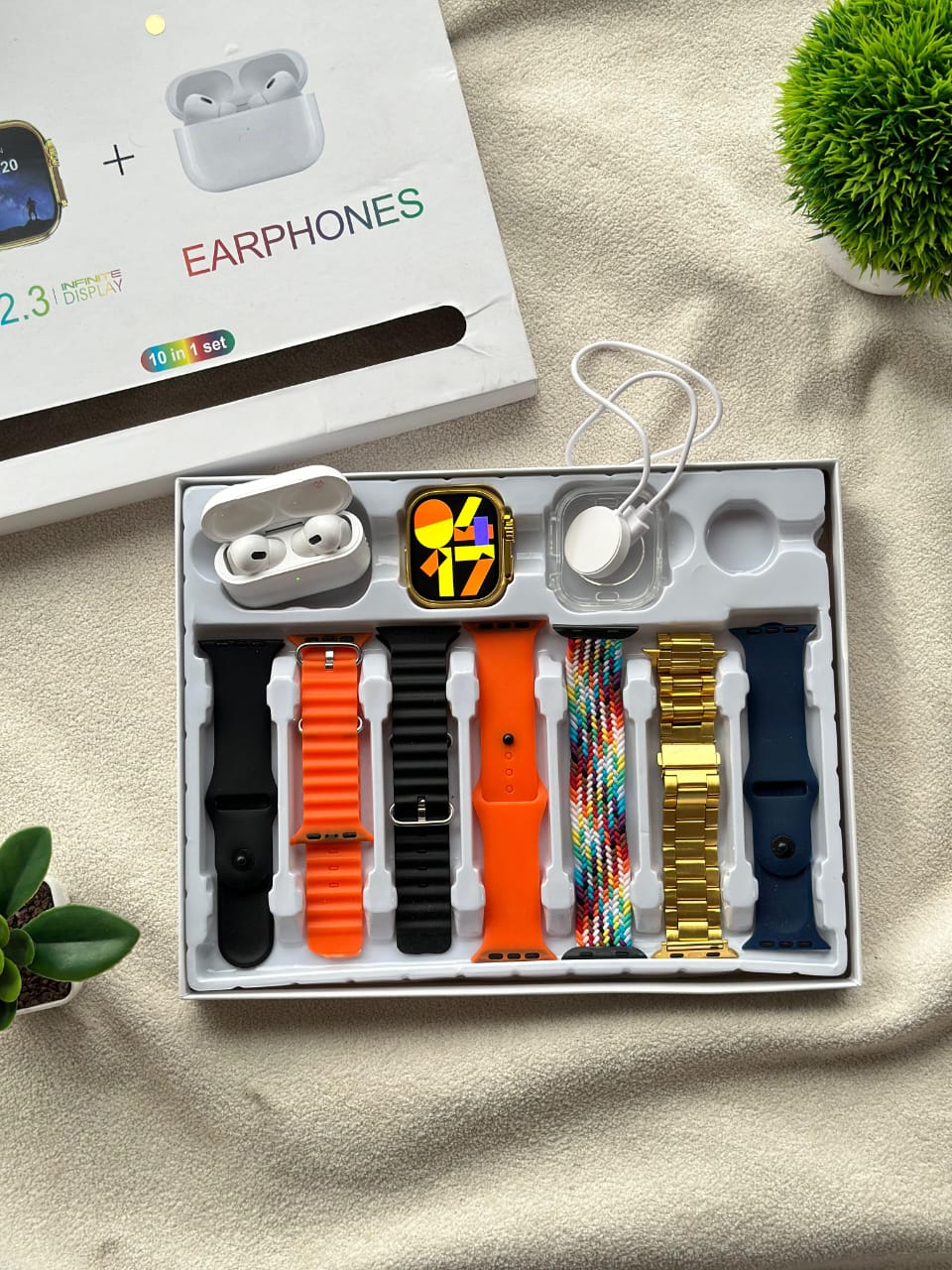 SMART WATCH I-20 ULTRA + AIRPODS
